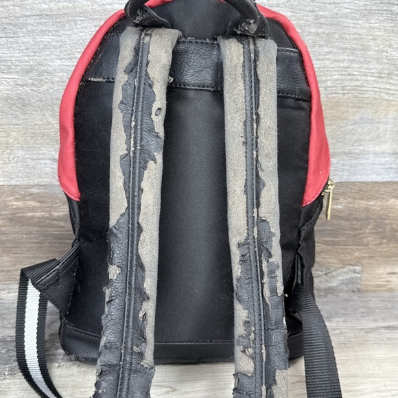 Loungefly Disney Mulan Mushu Satin Mini Backpack RARE / Damaged* - Picture 13 of 16